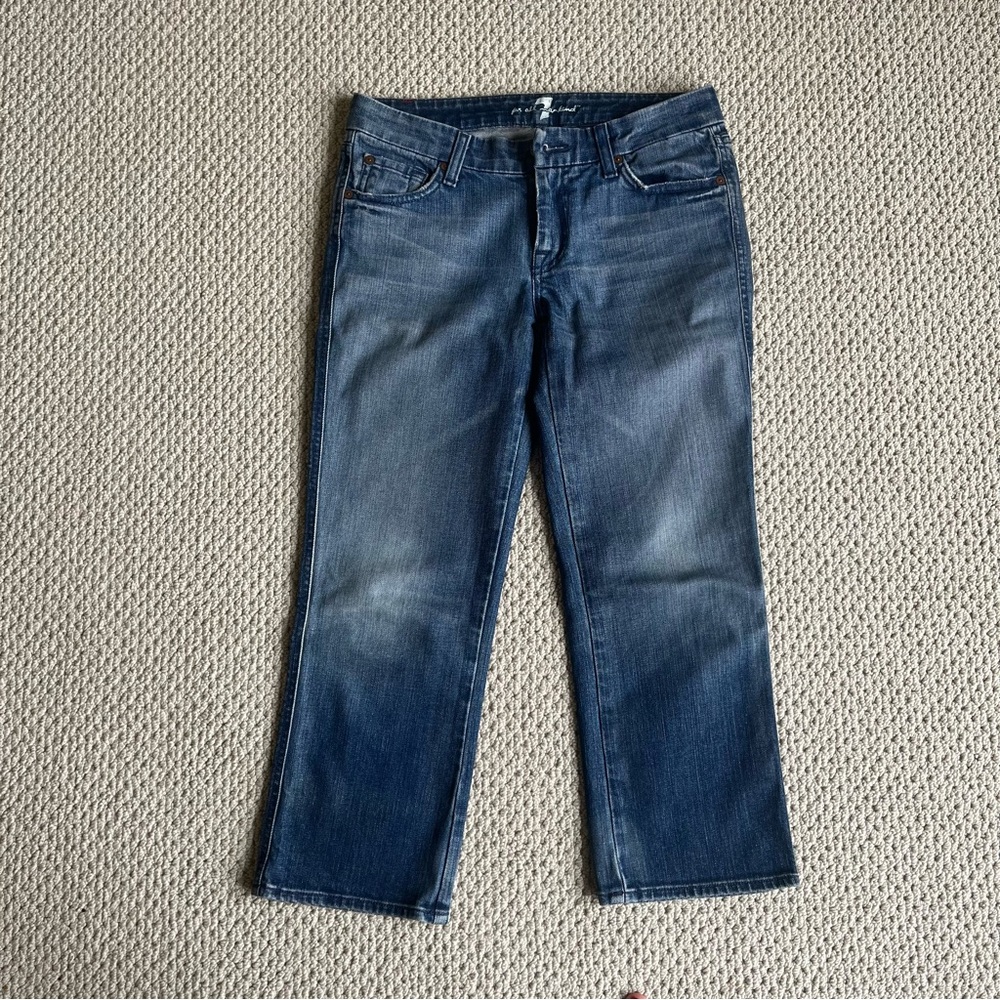 Seven 7 for all mankind jeans size 28 medium denim wash 28